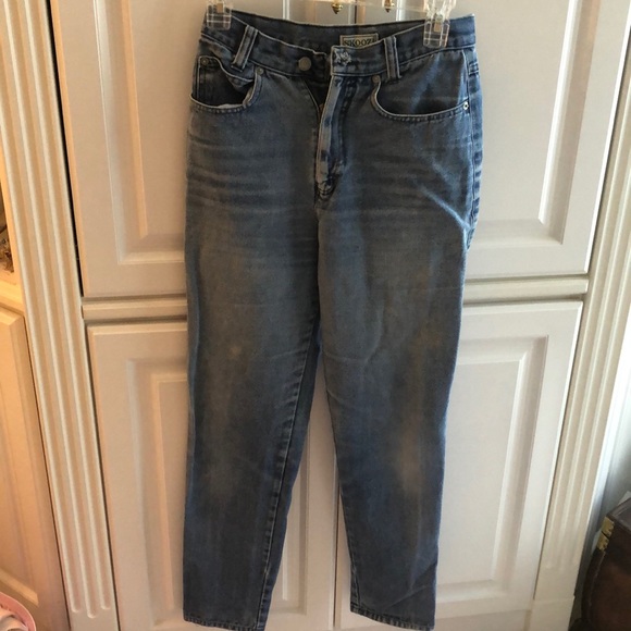 👖Skooz Vintage 100% textured high waisted jeans - Picture 1 of 12